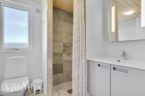 Ét af badeværelserne i luksushus nr. 490