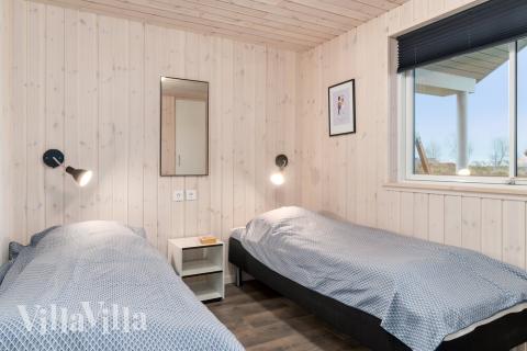 Et af de 9 soveværelser i luksushus nr. 727