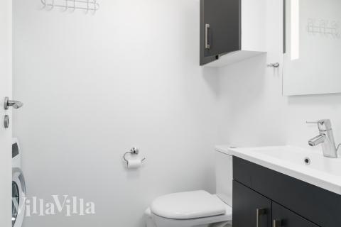 Ét af badeværelserne i luksushus nr. 728