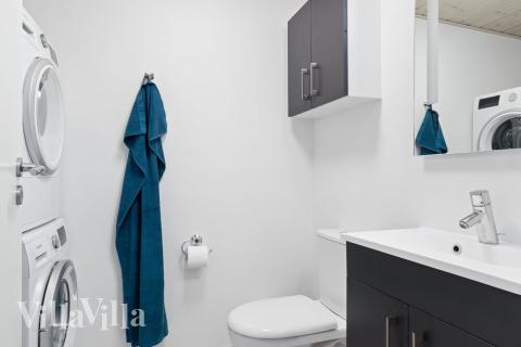 Ét af badeværelserne i luksushus nr. 732