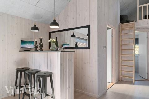 Luksushus 731 til 20 personer byder på et stort aktivitetsrum med bl.a. billard og dart