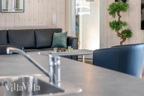 Opholdsrum med plads til 20 i luksushus nr. 731.