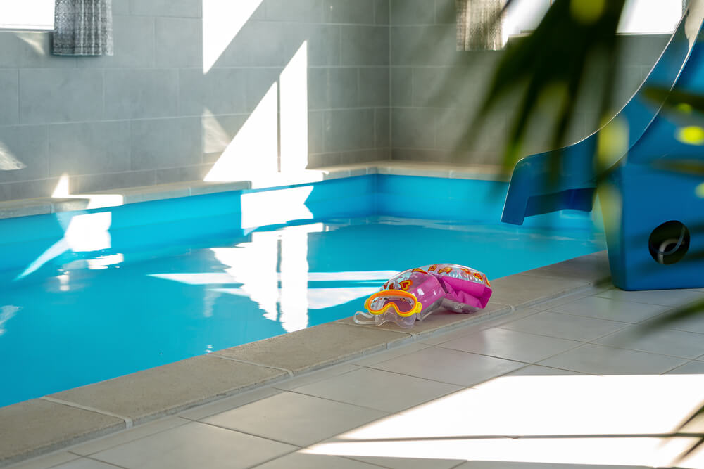 Tag en dukkert i poolen i luksushus nr. 729 i Tyskland.