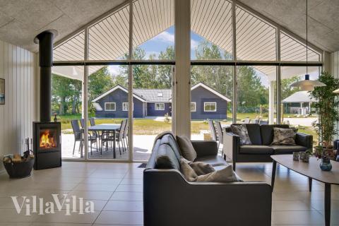 Sofahjørnet i luksushus 503 i Lolland/Falster/Møn.