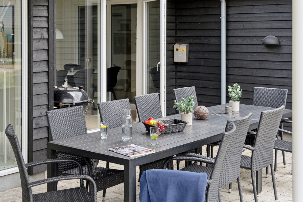 Nyd en grillaften på terrassen i luksushus nr. 509 i Lolland/Falster/Møn