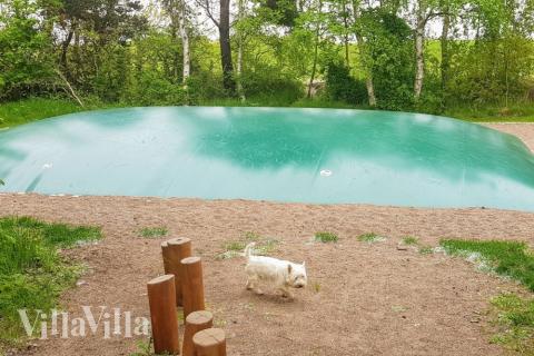 Området omkring Lolland/Falster/Møn hvor luksushus nr. 515 ligger.