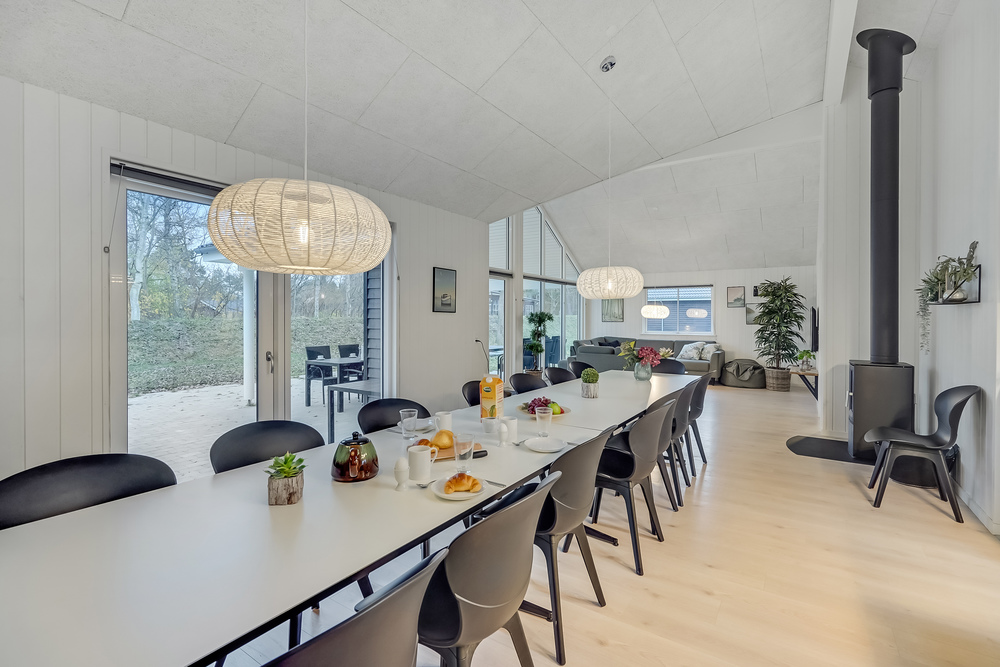 Opholdsrum med plads til 18 i luksushus nr. 507.