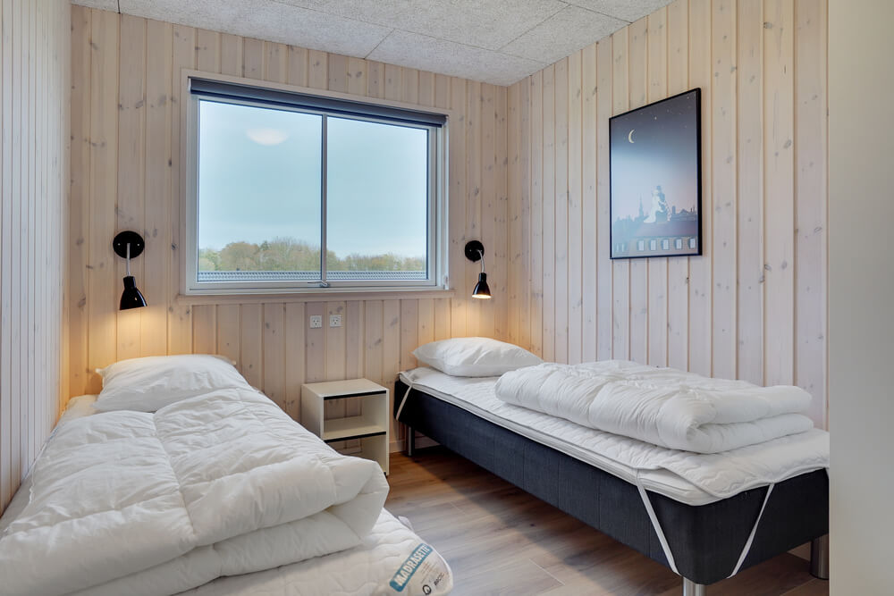 Et af de 8 soveværelser i luksushus nr. 508