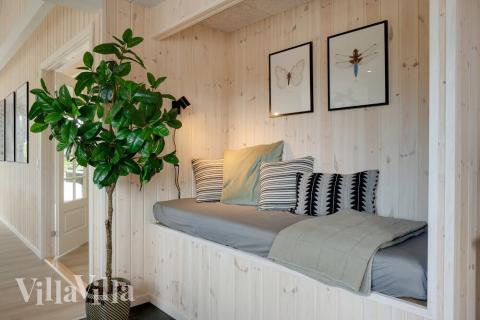 Velindrettet køkken i luksushus nr. 518 i Vestjylland.