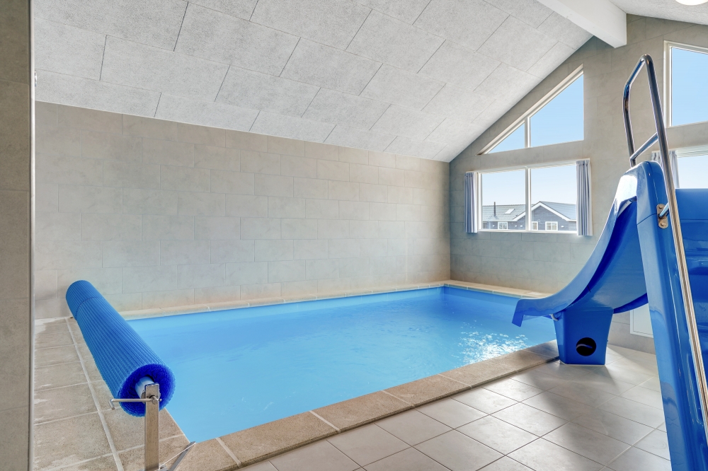 Den lækre pool i luksushuse nr. 488 til 18 personer