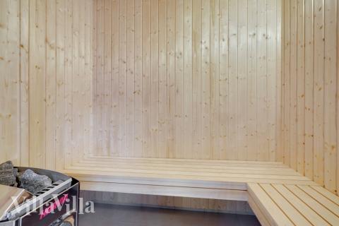 Nyd varmen i saunaen i luksushus nr. 532 til 20 personer