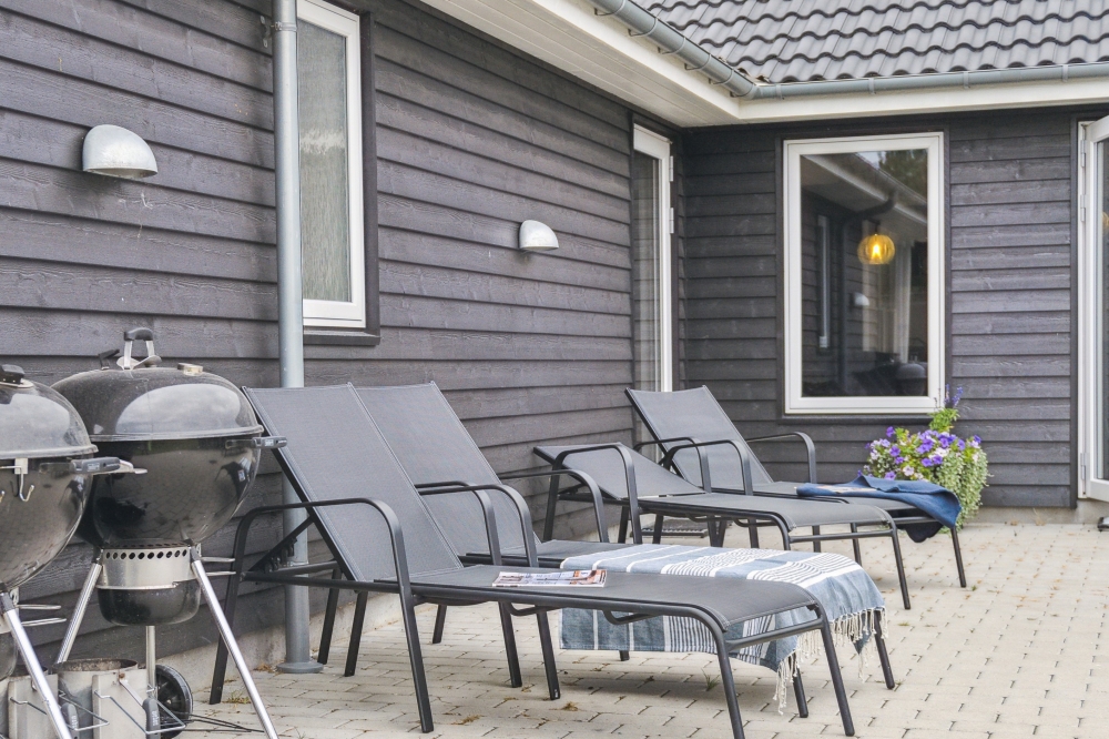 Nyd en grillaften på terrassen i luksushus nr. 532 i Lolland/Falster/Møn