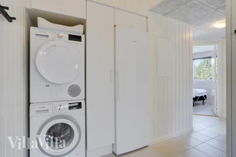 Den rummelige entre i luksushus nr. 525 i Lolland/Falster/Møn