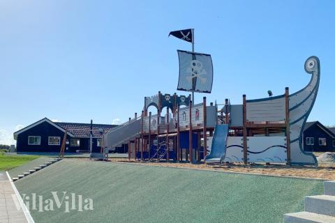 Stort udvalg af udendørs aktiviteter ved luksushus nr. 524 i Sydjylland.