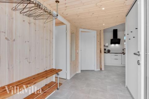 I entreen i luksushus 539 er der god plads