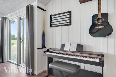 Aktivitetsrum i luksushus nr. 546 med 10 soveværelser og plads til 30 personer.