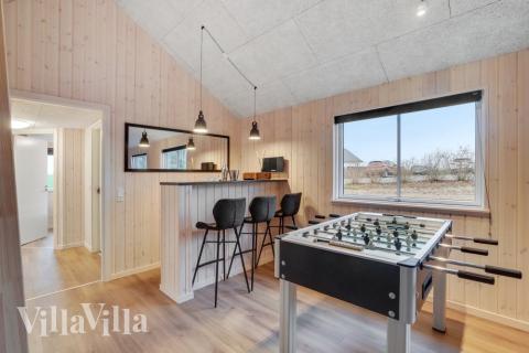 De lækre sommerhuse byder blandt andet på bar som denne i luksushus 545 i Limfjorden