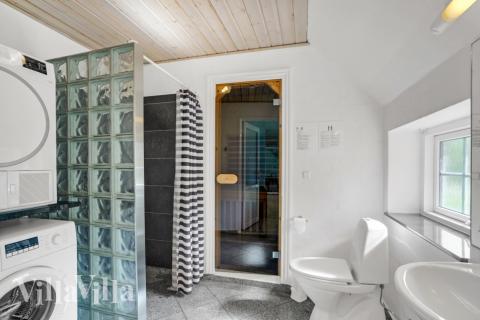 Ét af badeværelserne i luksushus nr. 573