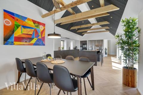 Luksushus nr. 580 har et dejligt opholdsrum.