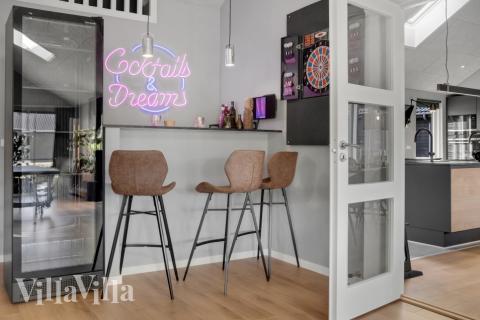 Sommerhus 554 er udstyrret med egen bar
