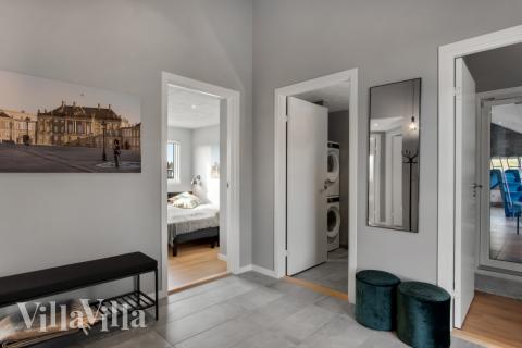 I entreen i luksushus 554 er der god plads