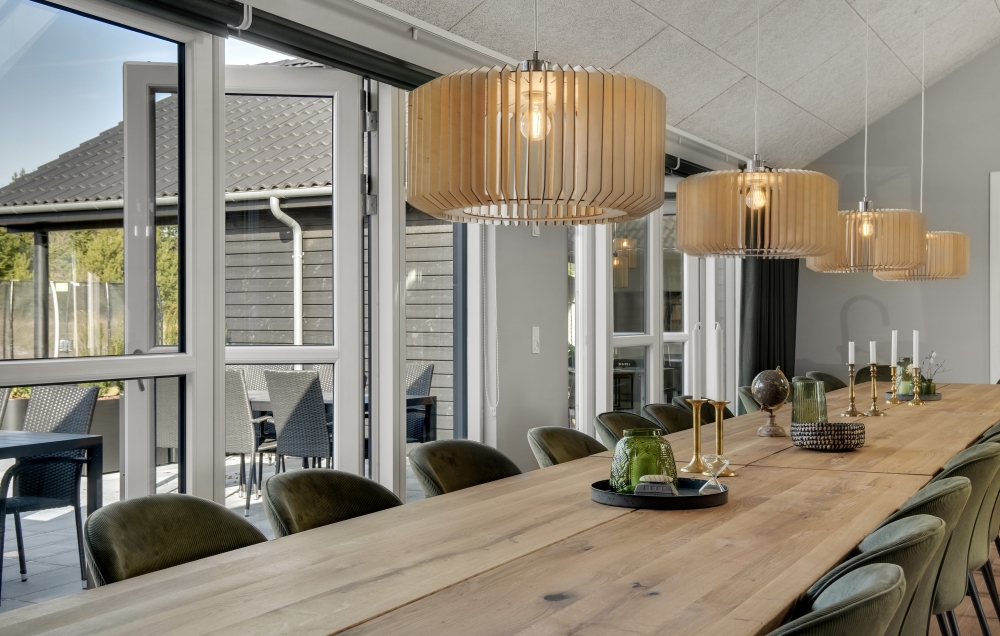 Opholdsrum med plads til 26 i luksushus nr. 554.