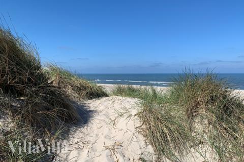 Stranden nær luksushus nr. 579.