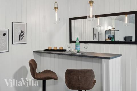 Sommerhus 593 er udstyrret med egen bar