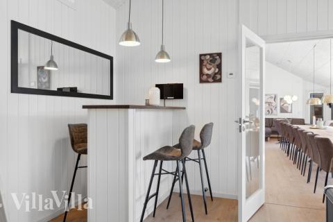Sommerhus 596 er udstyrret med egen bar