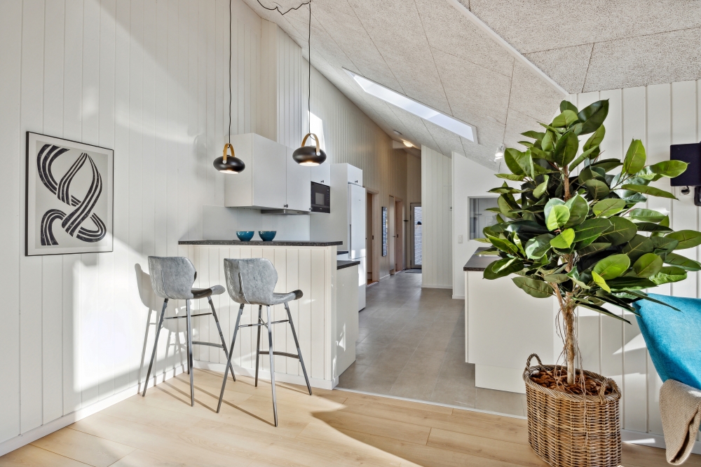 Opholdsrum med plads til 12 i luksushus nr. 753.