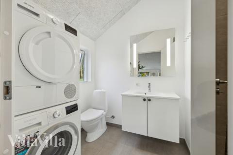 Ét af badeværelserne i luksushus nr. 754