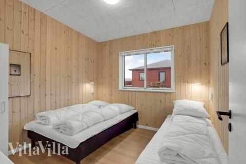 Et af de 4 soveværelser i luksushus nr. 603