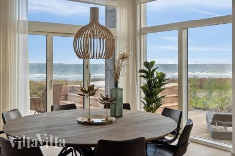 Opholdsrum med plads til 6 i luksushus nr. 606.