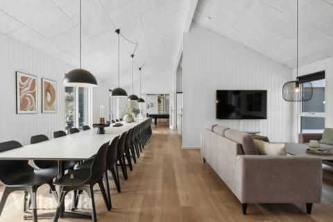 Luksushus nr. 615 har et dejligt opholdsrum.