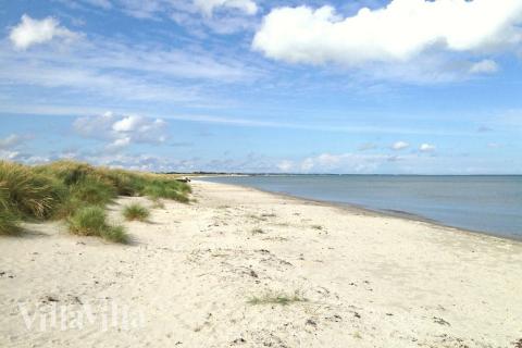 Stranden nær luksushus nr. 619.