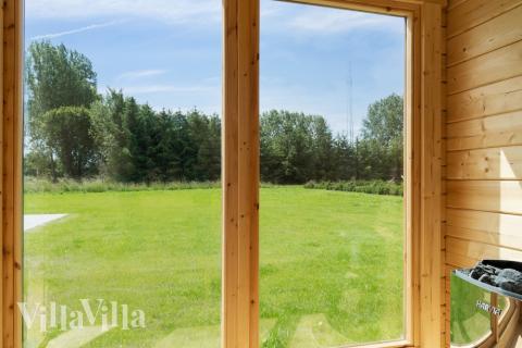 Luksushus nr. 620 er blandt andet udstyrret med en dejlig sauna.