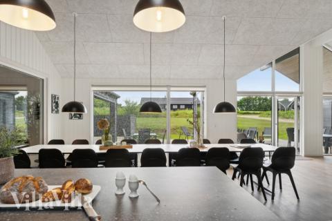 Køkkenet i luksushus nr. 631 er godt indrettet.