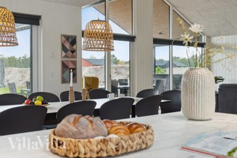 Køkkenet i luksushus nr. 634 er godt indrettet.