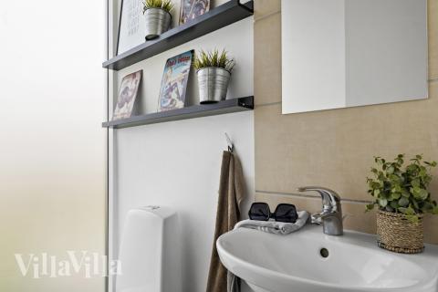 Ét af badeværelserne i luksushus nr. 637