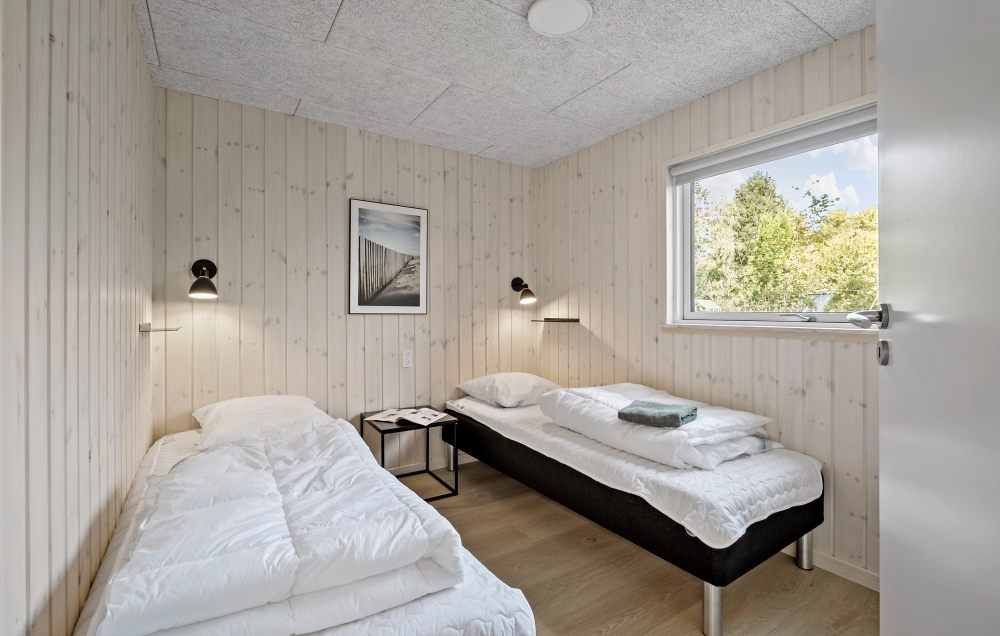 Et af de 6 soveværelser i luksushus nr. 638