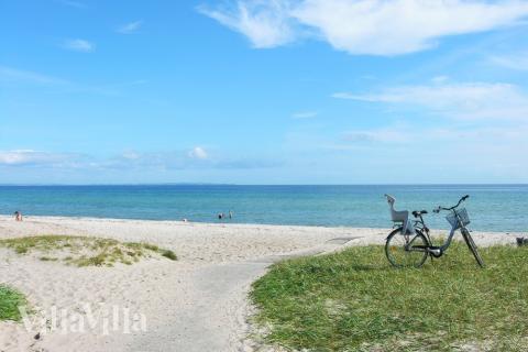 Stranden nær luksushus nr. 640.
