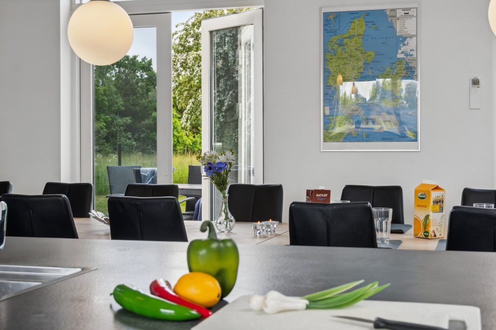 Velindrettet køkken i luksushus nr. 642 i Lolland/Falster/Møn.