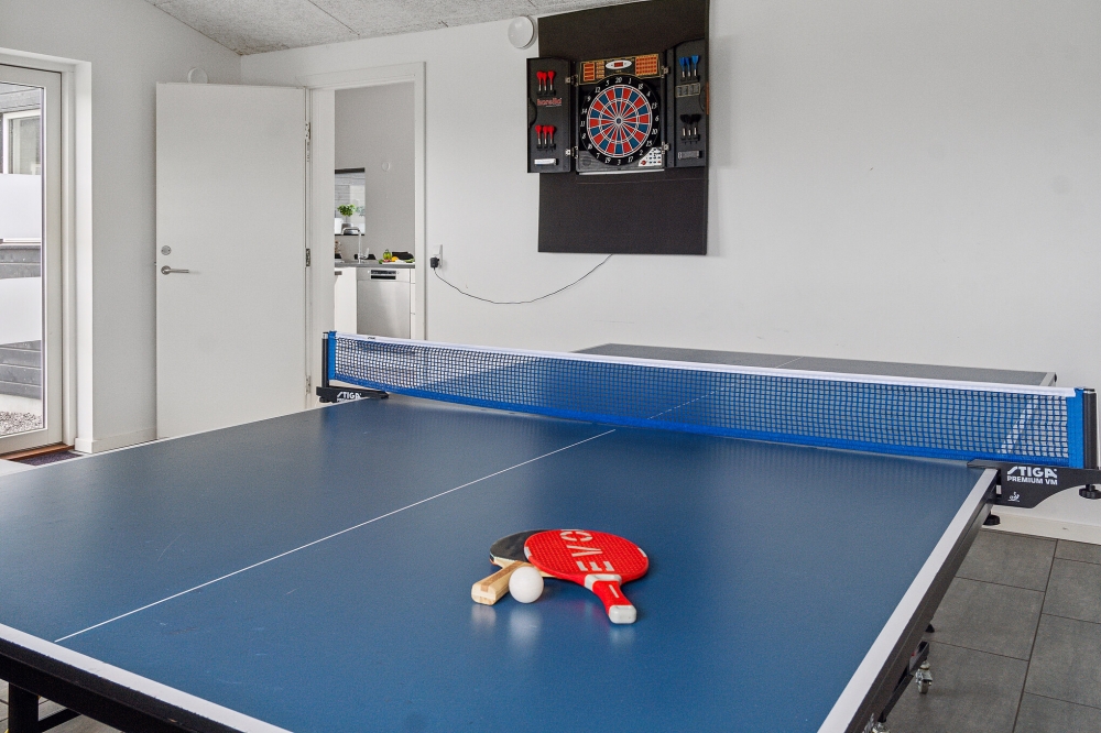 Ud over de mange timer, man kan bruge i husets pool-afdeling, så byder luksushus 642 også på billard/bordtennis og dart
