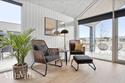 Opholdsrum med plads til 26 i luksushus nr. 814.