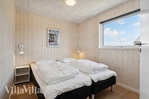 Et af de 12 soveværelser i luksushus nr. 822