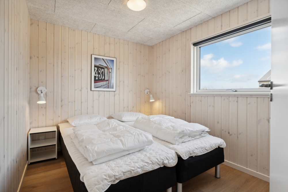 Et af de 12 soveværelser i luksushus nr. 822