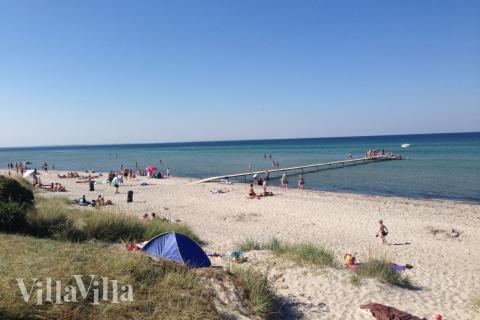 Stranden nær luksushus nr. 815.