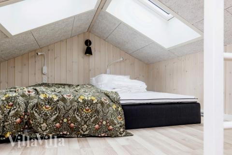 Nogle af de 10 sovepladser findes på hemsen i luksushus nr. 650