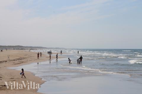 Stranden nær luksushus nr. 658.