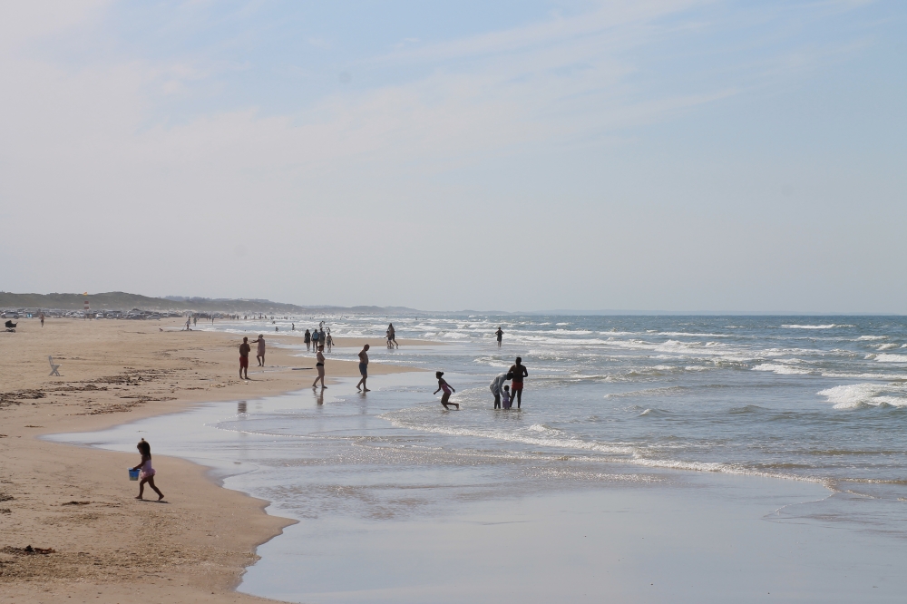 Stranden nær luksushus nr. 659.